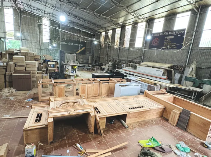 Xưởng sản xuất nội thất Tủ Bếp Thông Minh — ảnh 4